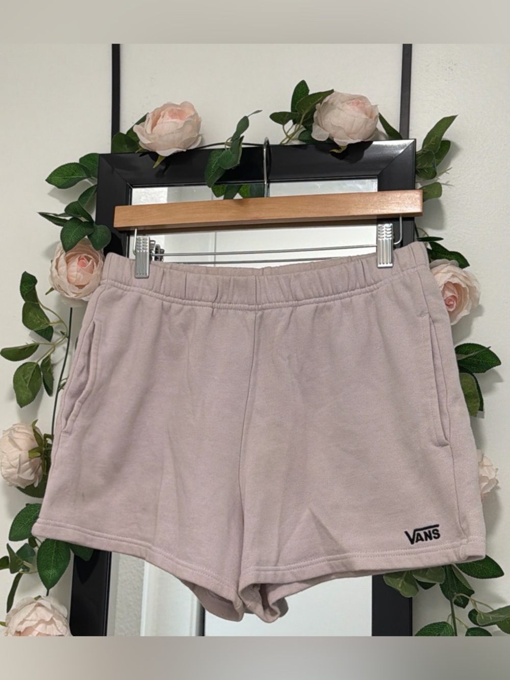 Vans Women's Lavender Sweat Shorts